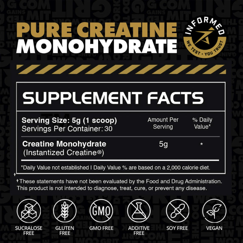 Instantized Creatine