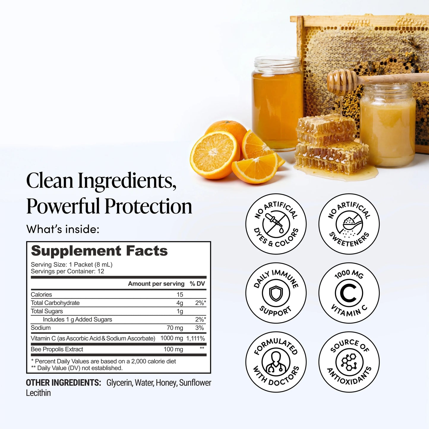 Propolis + Vitamin C Liposomal