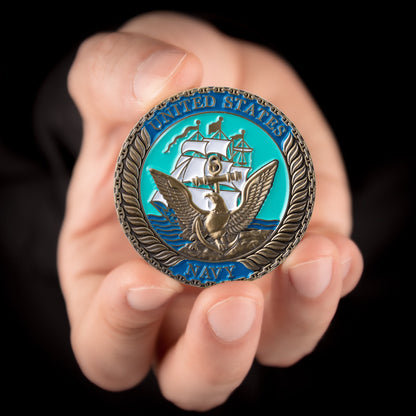 US Navy - Thank You For Your Service Coin