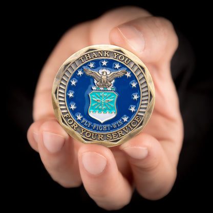 Air Force - Thank You For Your Service Coin