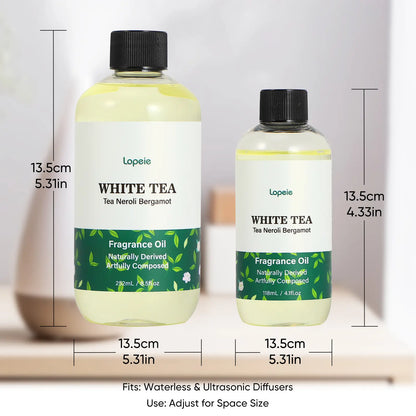Lopeie Hotel Diffuser Oil Refill Inspired by The Westin Hotel - 118ml 4.1 fl oz - Aromatherapy Essential Oil-White Tea, Neroli & Bergamot – Ideal for Ultrasonic and Waterless Diffusers Pleasant Fragrant