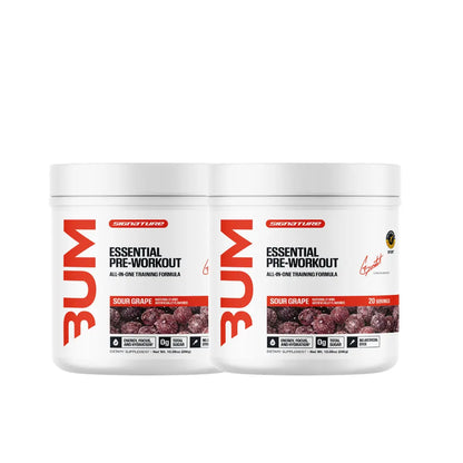 RAW Essential Pre Workout Powder 2-Packs – Energy, Focus & Pump – L-Citrulline, Beta Alanine & Caffeine – Pre Workout Supplement for Men & Women – 40 Servings