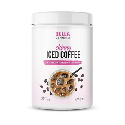 Bella All Natural Skinny Iced Coffee - Good Taste 500 Grams 17.637 Ounce