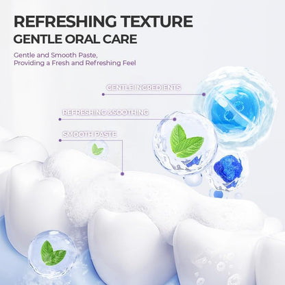 Whitening Toothpaste, Natural Oral Care Tooth Refresh Toothpaste, Helps Remove Coffee, Tea & Wine Stains, 3.5 Oz Tube, 1 Pack