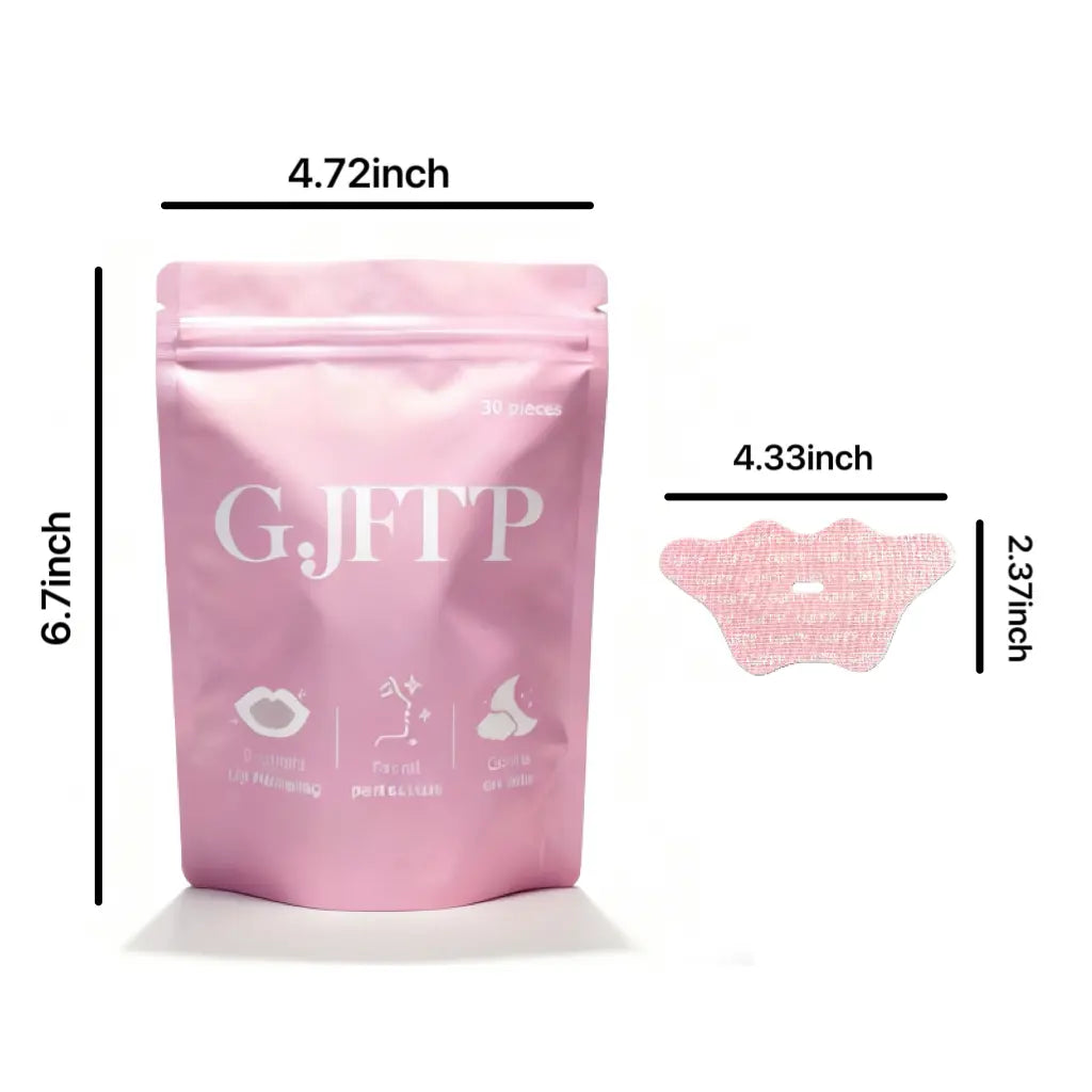 GJFTP Mouth Tape - Hydrating & Moisturizing Mouth Tape For Sleep - Collagen & Hyaluronic Acid Plumping Mouth Tape - 30 Pcs One Month Supply