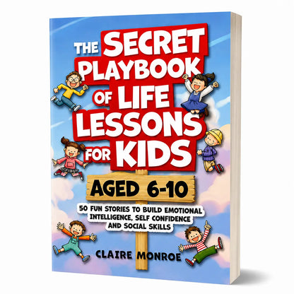 Claire Monroe The Secret Playbook of Life Lessons for Kids Ages 6-10 | 50 Fun Social & Emotional Learning Stories