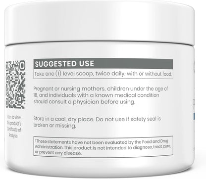 Renue By Science NMN Powder | 100g Fast Dissolve Powder Supplement | 500mg Nicotinamide Mononucleotide per Serving | Manufactured in the USA Third-Party Tested