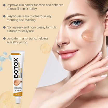 Botox Bee Venom Wrinkle Removal Cream, Natural Moisturiser Firming & Wrinkle-Reducing Deeply Nourishes Face Skin.