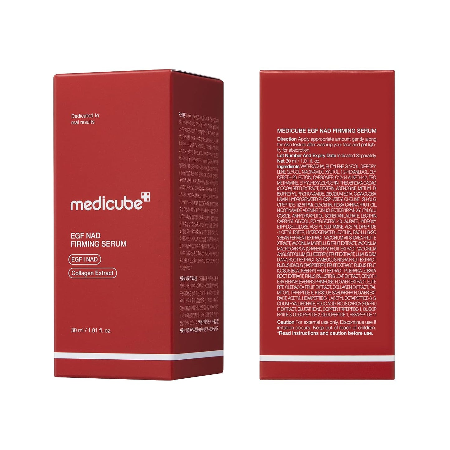 [NEW] [medicube] NAD+ EGF Firming Serum | NAD+, EGF, Collagen Extract, Anti-aging, Plumping, Radiance Boosting Serum | Cares for Look of Fine Lines, Skin Elasticity & Firmness For Youthful-looking Skin (30ml / 1.01 fl. oz.) | Korean Skincare, K-Beauty