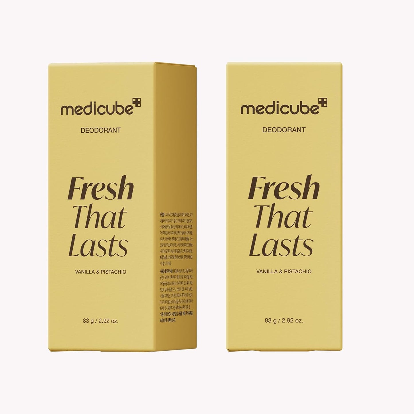 medicube Kojic Acid & Turmeric Aluminum-Free Deodorant | Vanilla & Pistachio Perfumed Stick, All-Day Odor Protection for Women & Men | Underarm Brightening Care | Korean Skincare, 2.92 oz.