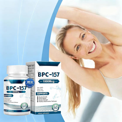 BPC 157 | 157 Cápsulas de Péptidos | 157 para la Recuperación Muscular y del Entrenamiento para | 120 Pc / 2 Bottle