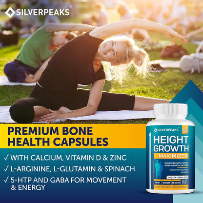 Pslalae Growth Capsules - Natural Height Increaser -120 Capsules