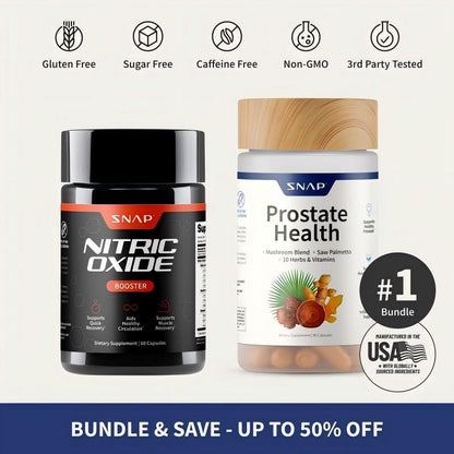 Snap Supplements Extra Strength Prostate & Bladder Health Support, Dietary Supplements