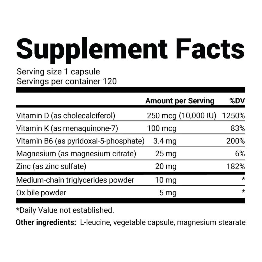 D3 & K2 Vitamin