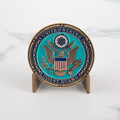 Coast Guard - Thank You For Your Service Coin