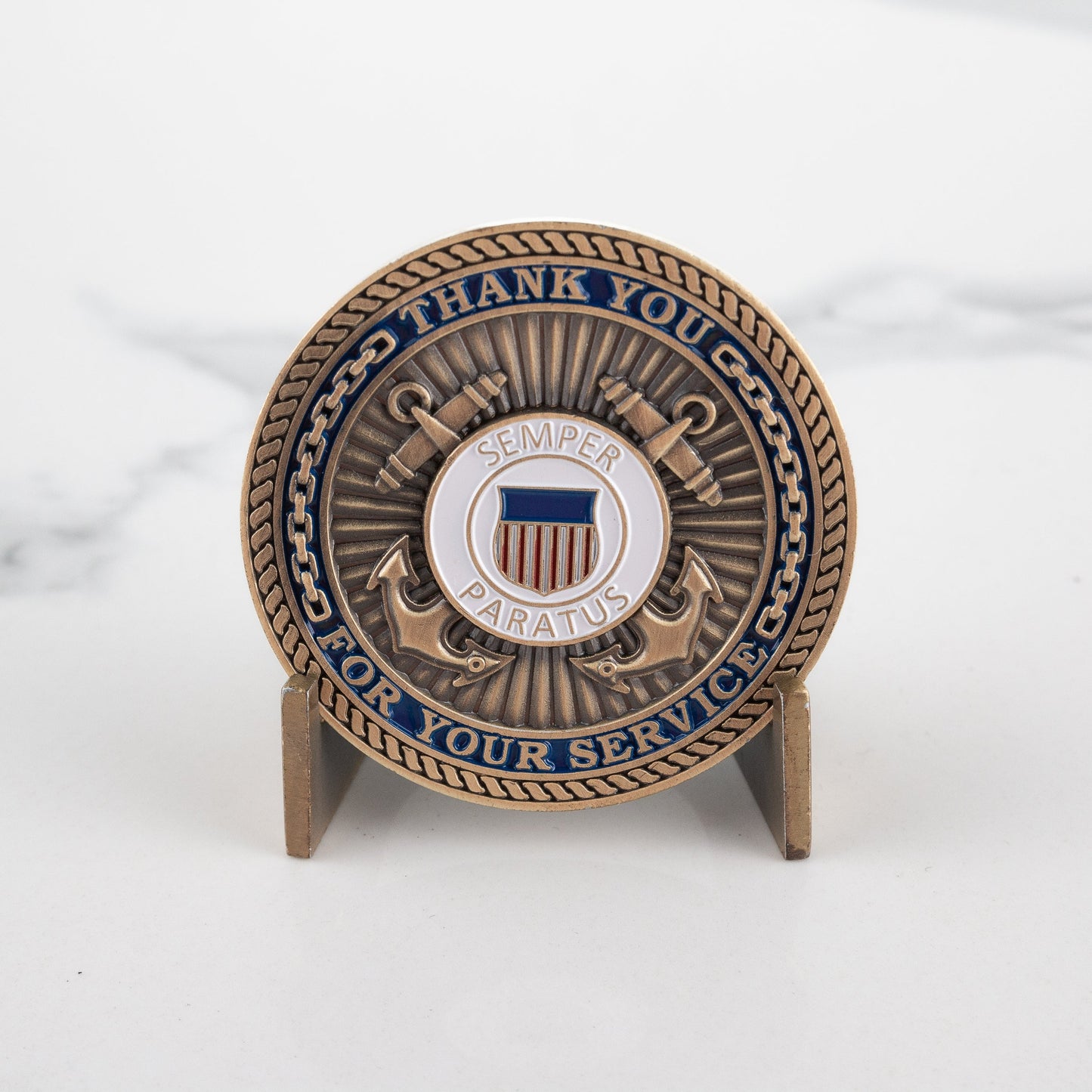 Coast Guard - Thank You For Your Service Coin