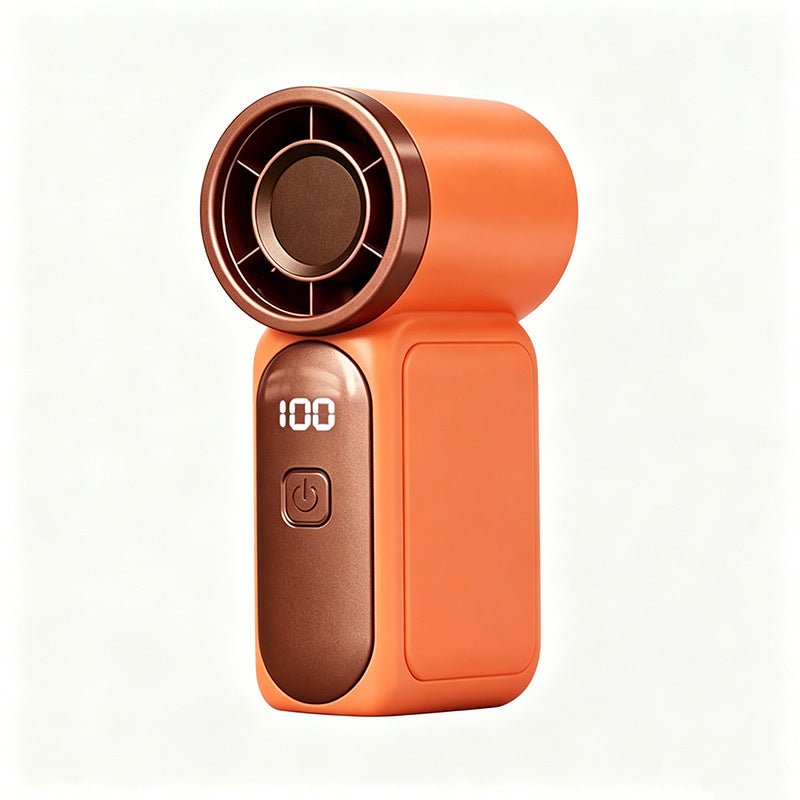 Mini Handheld Fan with LED Display|  6 speeds, 10.7 hours of cool| Weighs nothing – goes anywhere