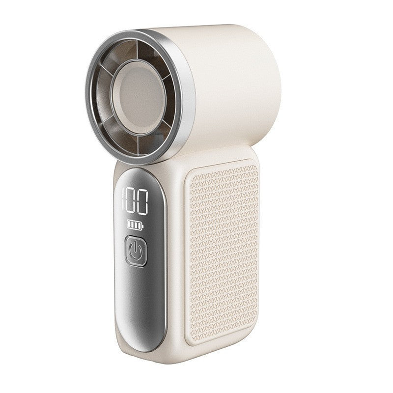 Mini Handheld Fan with LED Display|  6 speeds, 10.7 hours of cool| Weighs nothing – goes anywhere