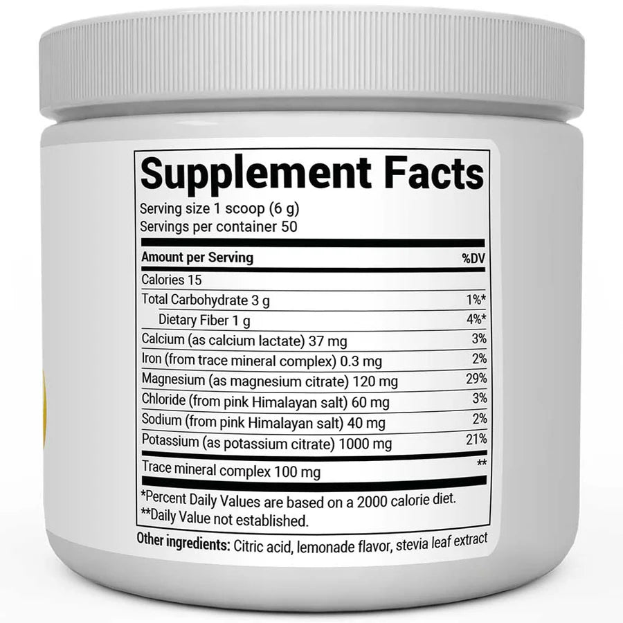 Electrolyte Powder with 1000 mg of Potassium with Magnesium