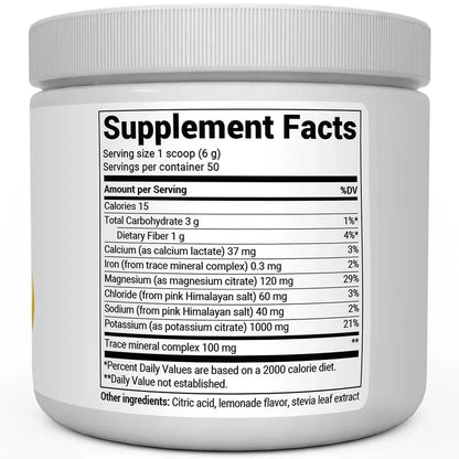 Electrolyte Powder with 1000 mg of Potassium with Magnesium