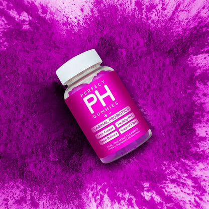CBB Perfect PH Gummies | Women's Daily Probiotic Gummies | Real Pineapple Flavor | Vaginal Health & pH Support | One Month Supply | 60 Gummies