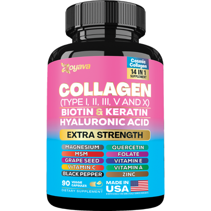 Cosmic Collagen Beauty Complex - 64,000MCG - Illuminate Your Radiance!-Shop