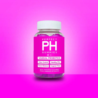 CBB Perfect PH Gummies | Women's Daily Probiotic Gummies | Real Pineapple Flavor | Vaginal Health & pH Support | One Month Supply | 60 Gummies