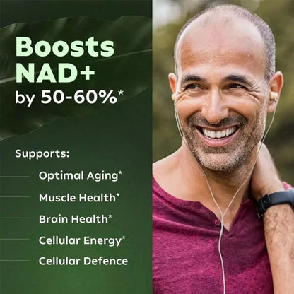 NAD+ Supplement for Anti-Aging Energy Focus & Nicotinamide Riboside Resveratrol-Shop