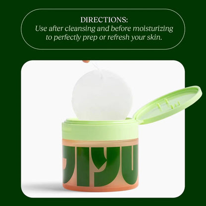 Jiyu Korean Skincare Anti-Aging Pads, Dark Spot & Wrinkle Minimizing Toner Pads-Shop