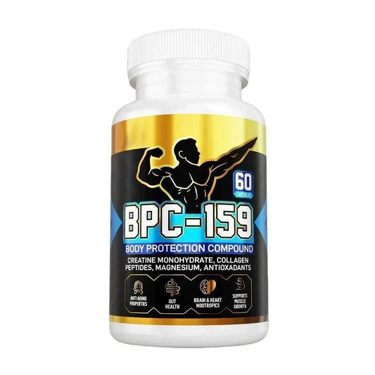 LUXRY Peptide Capsules with Creatine, Collagen & Magnesium, Gluten Free, 60ct