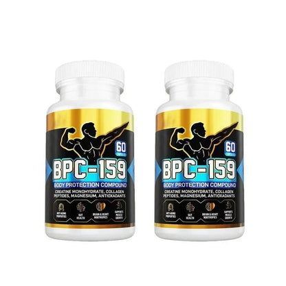 LUXRY Peptide Capsules with Creatine, Collagen & Magnesium, Gluten Free, 60ct